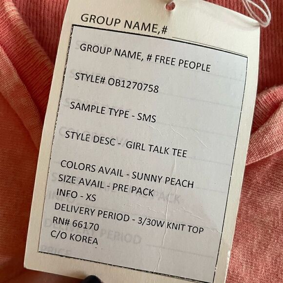 FREE PEOPLE Girl Talk Ruffle Top XS - Picture 4 of 6